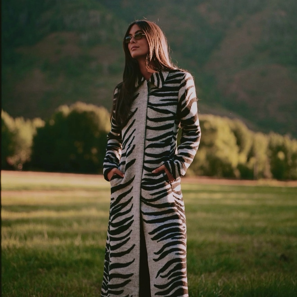 Gianni Bini x Sydney Silverman Marlee jacket Zebra Pattern SOLD OUT EVERYWHERE